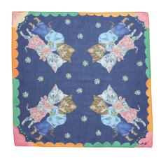 画像1: Nathalie Lete Handkerchief Dance cats　NL355 (1)