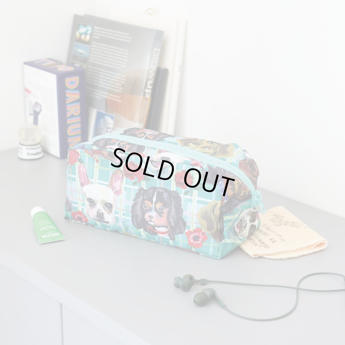 画像3: Nathalie Lete Pouch Cats(YE)  NL321 (3)