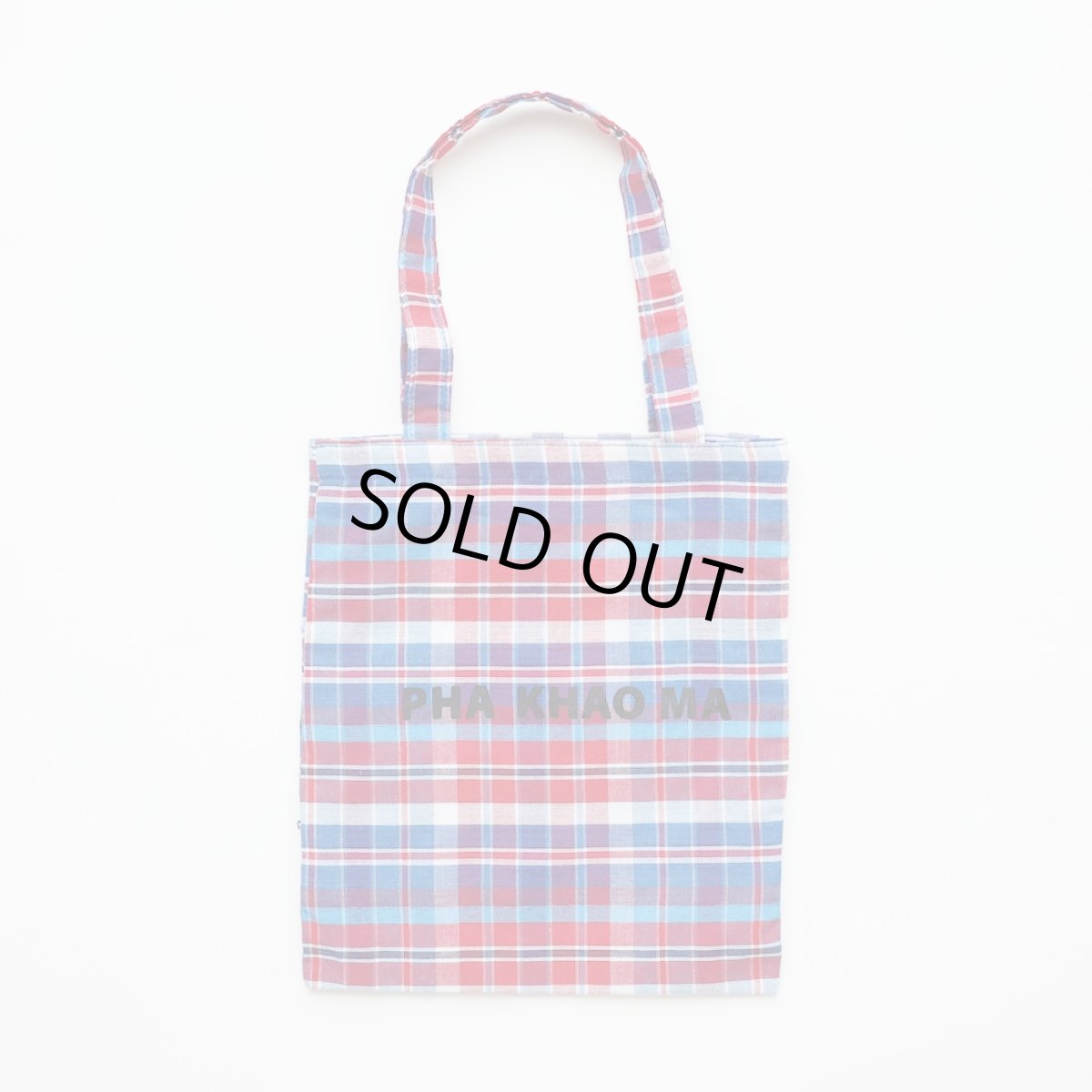 画像1: PHA KHAO MA Mini bag RD×BL (1)