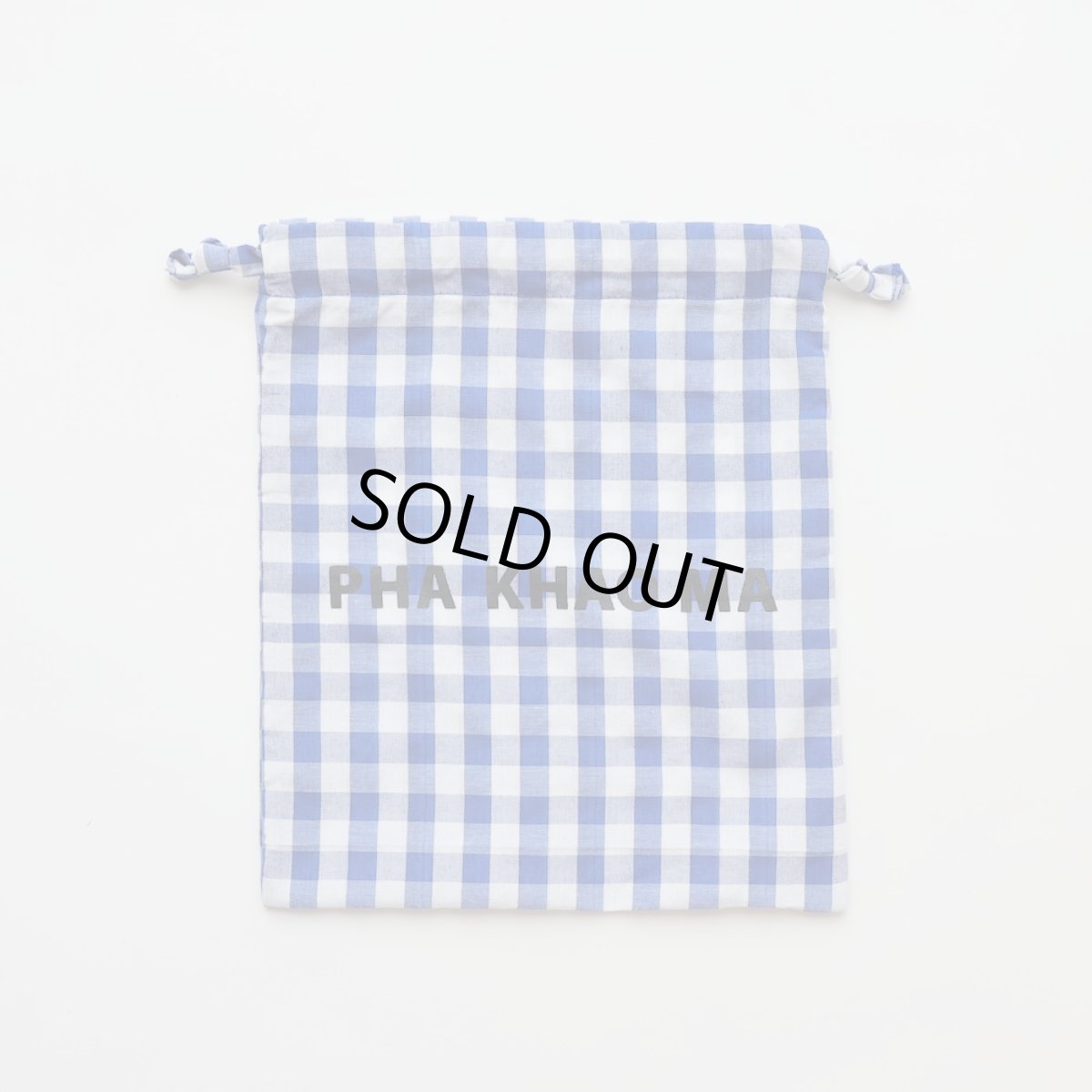 画像2: PHA KHAO MA Drawstring bag BL (2)