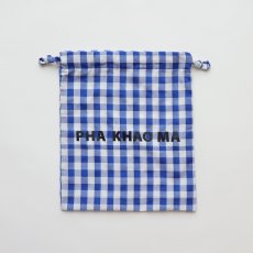 画像2: PHA KHAO MA Drawstring bag BL (2)
