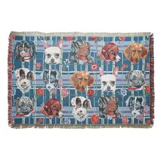 画像1: Nathalie Lete Tapestry Rug Dogs NL312 (1)