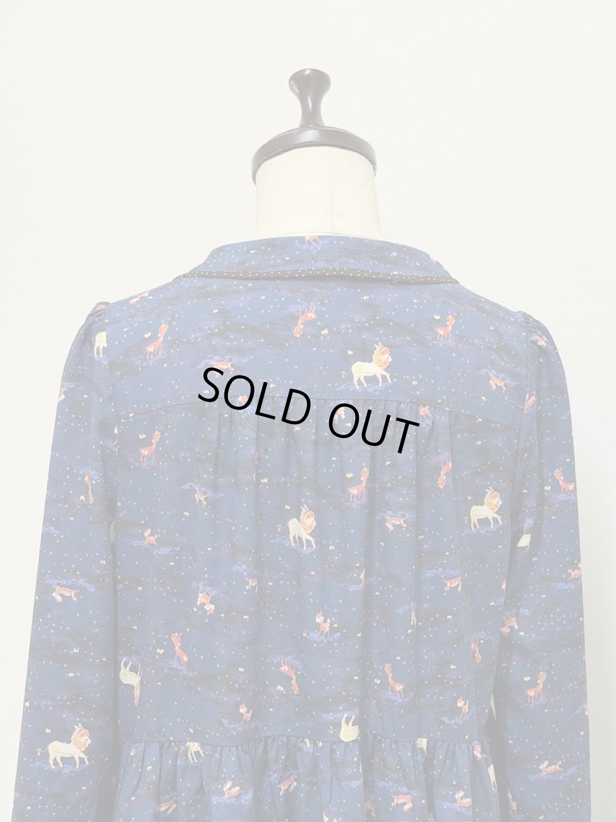 画像11: 【1月中旬〜1月下旬】テキスタイルシックワンピース(デシン)（3L） 6610020 (11)