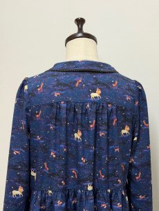 画像11: 【1月中旬〜1月下旬】テキスタイルシックワンピース(デシン)（3L） 6610020 (11)