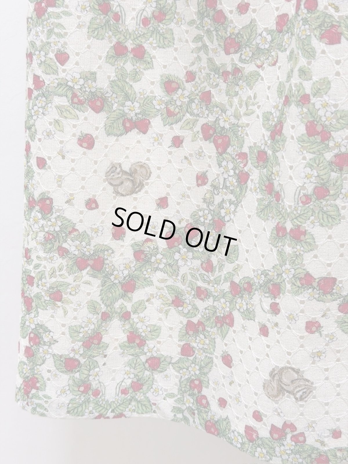 画像3: 【即納】レーシー丈長スッキリスカート（3L）6660070 (3)