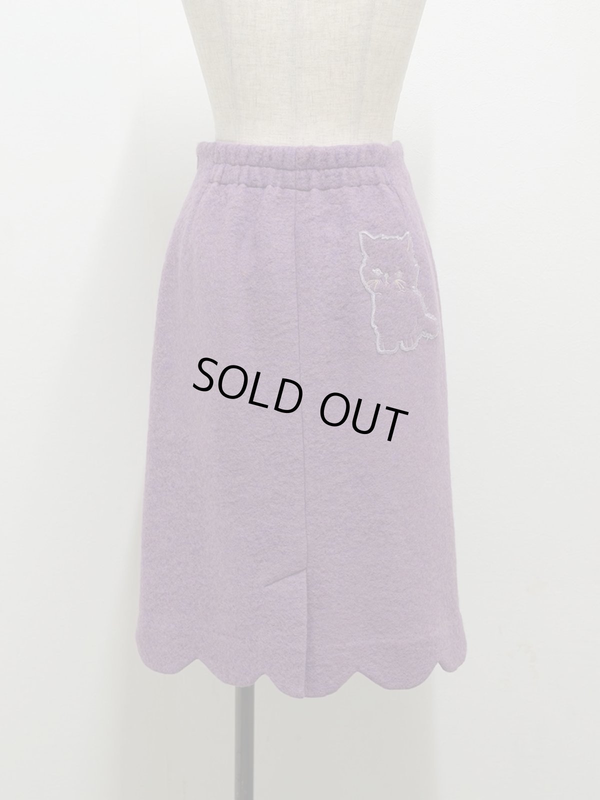 画像6: 【12月下旬〜1月中旬】こねこポケットスカート（3L）6660140 (6)