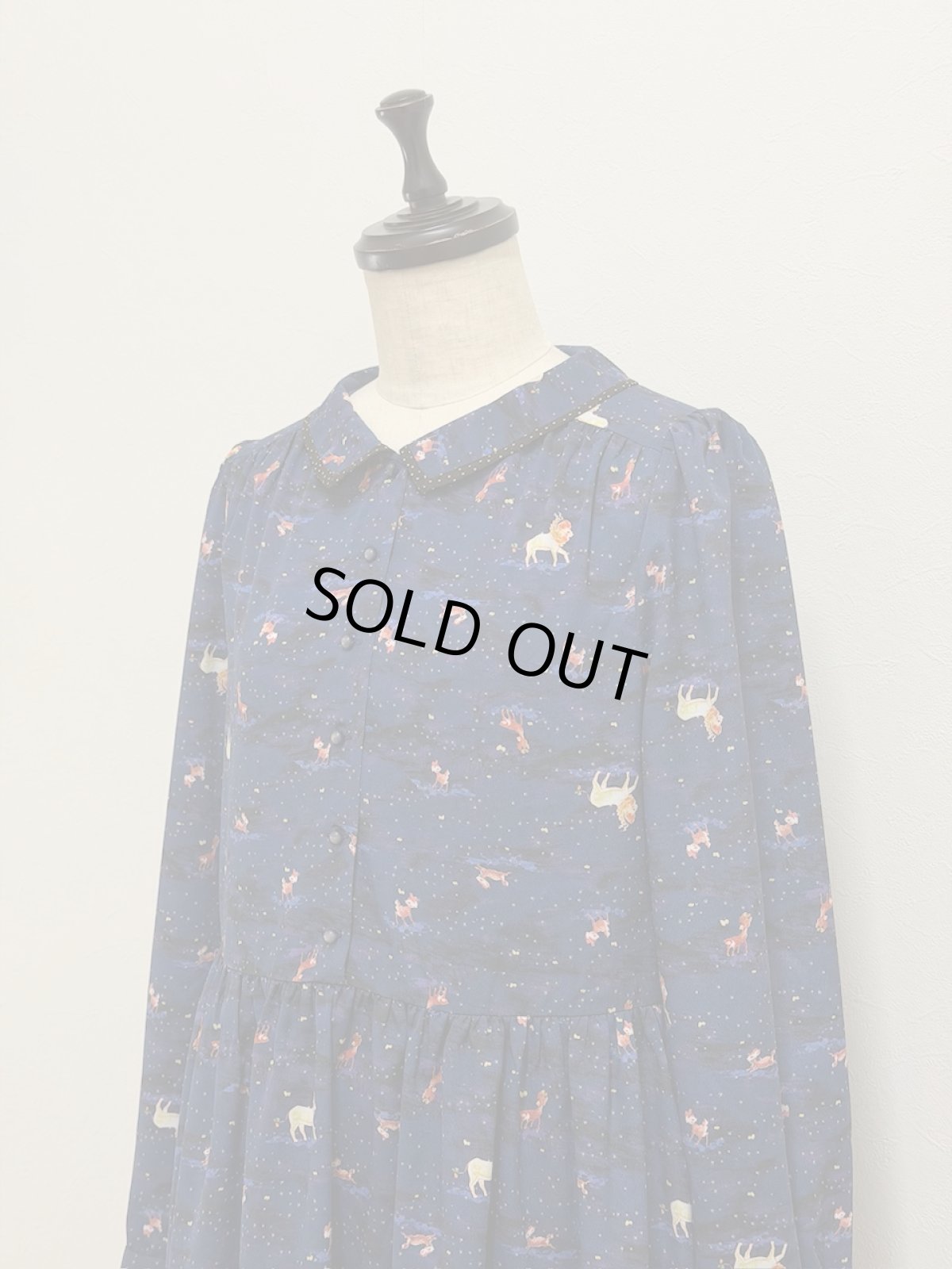 画像8: 【1月中旬〜1月下旬】テキスタイルシックワンピース(デシン)（3L） 6610020 (8)