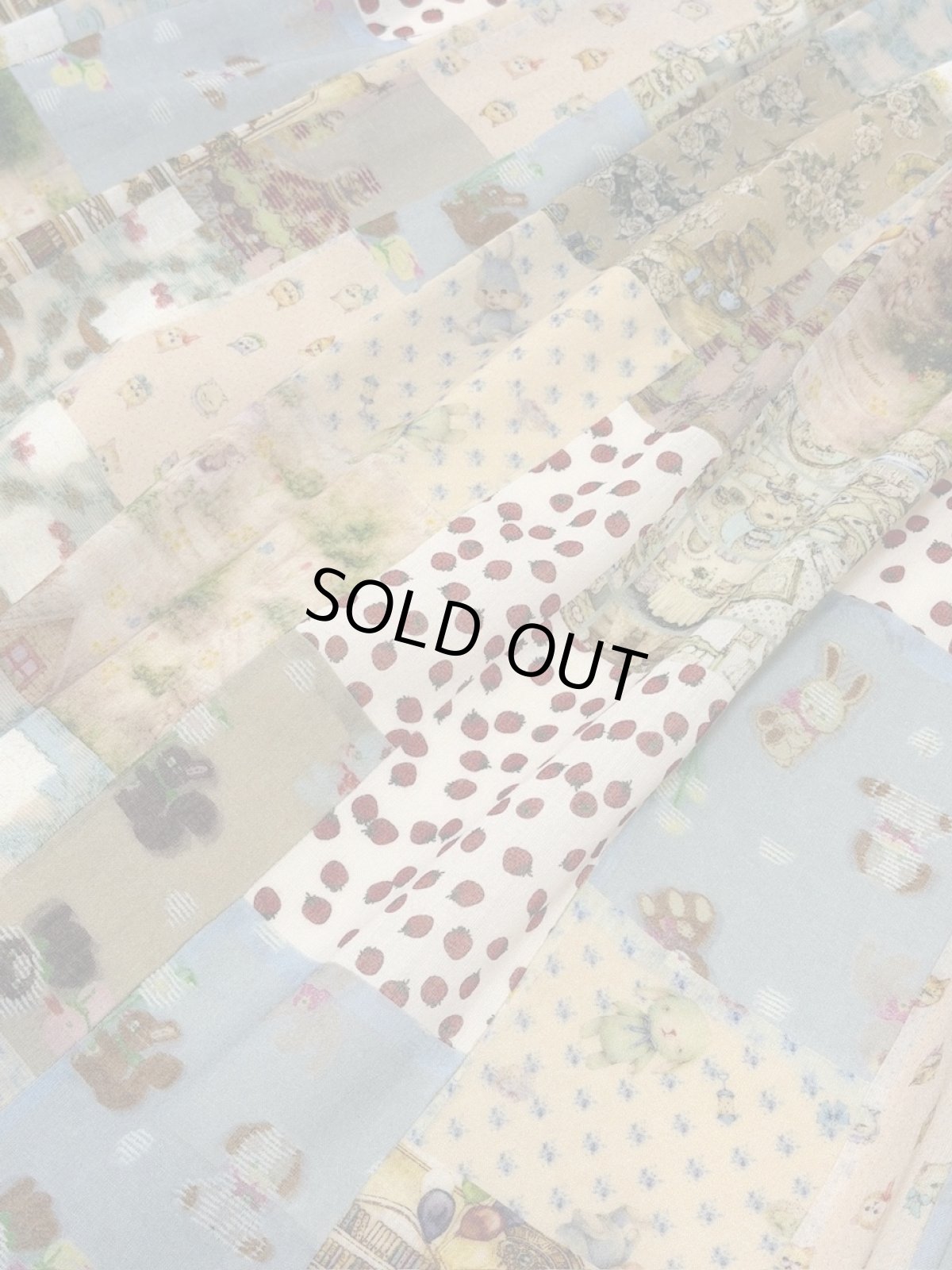 画像14: 【12月中旬〜12月下旬】テキスタイル丈長スカート（M）6160090 (14)