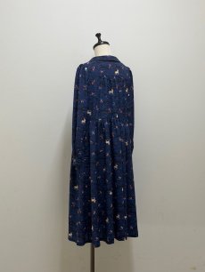 画像10: 【1月中旬〜1月下旬】テキスタイルシックワンピース(デシン)（3L） 6610020 (10)