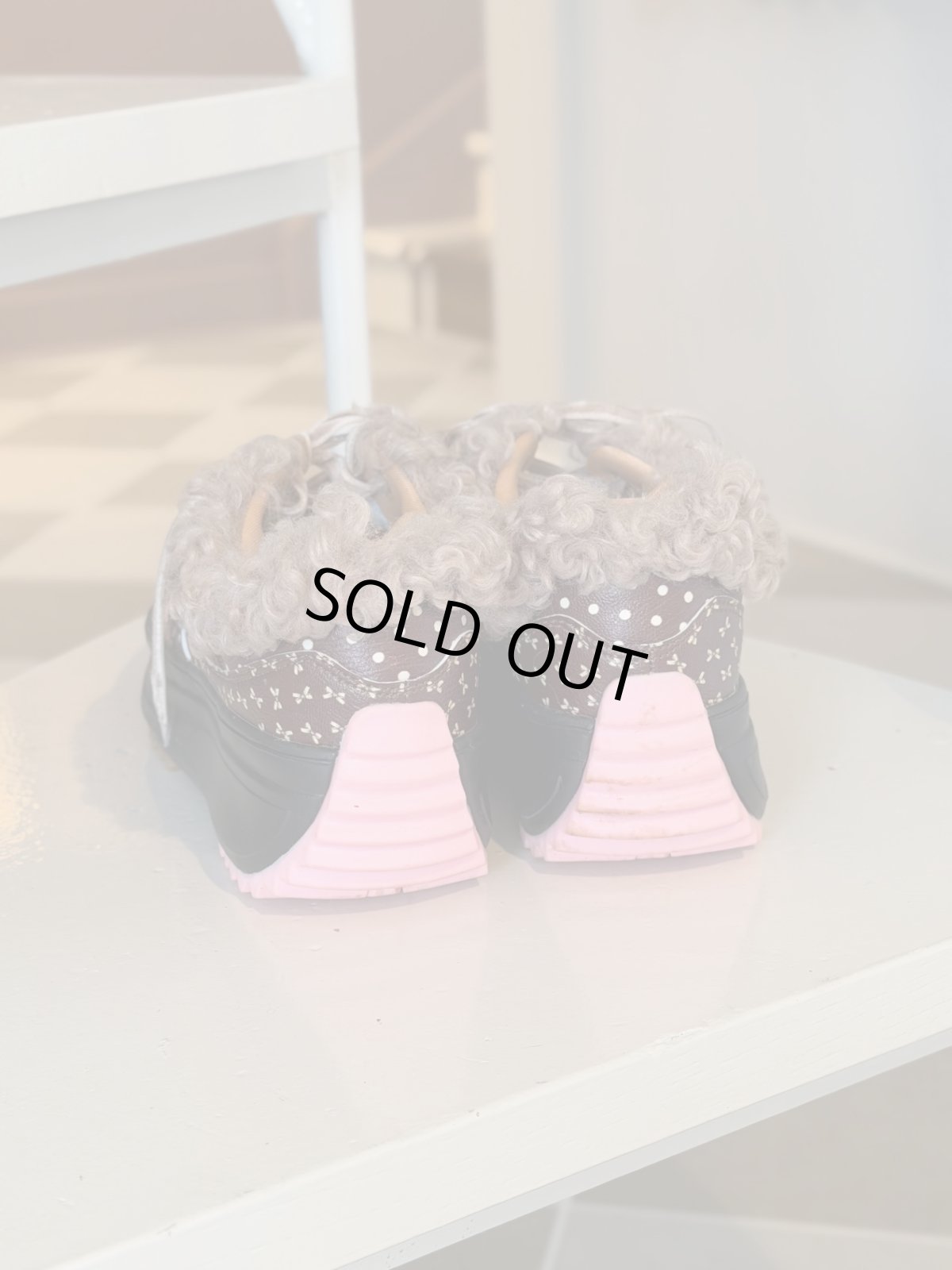 画像3: 【1月下旬〜2月上旬】Teddy mixスニーカー　6100030 (3)