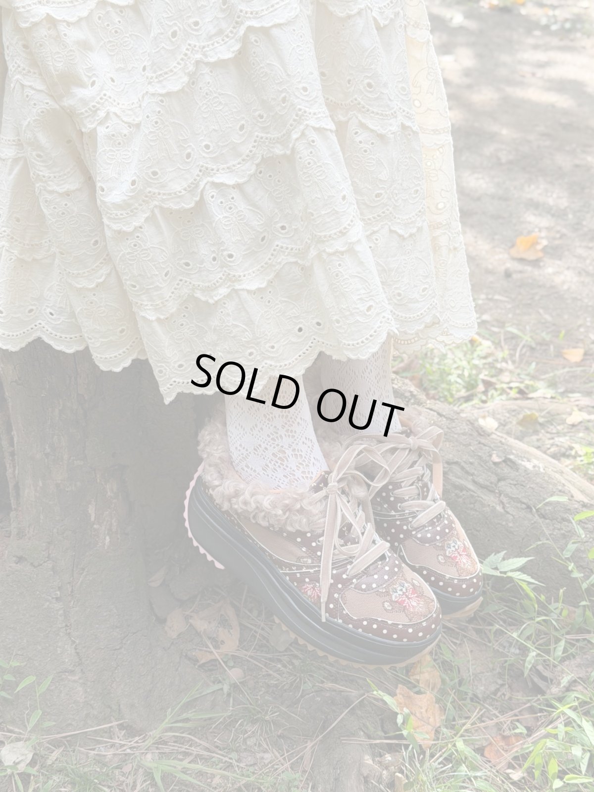 画像8: 【1月下旬〜2月上旬】Teddy mixスニーカー　6100030 (8)