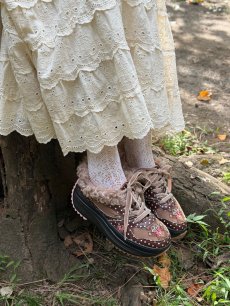 画像8: 【1月下旬〜2月上旬】Teddy mixスニーカー 6100030 (8)