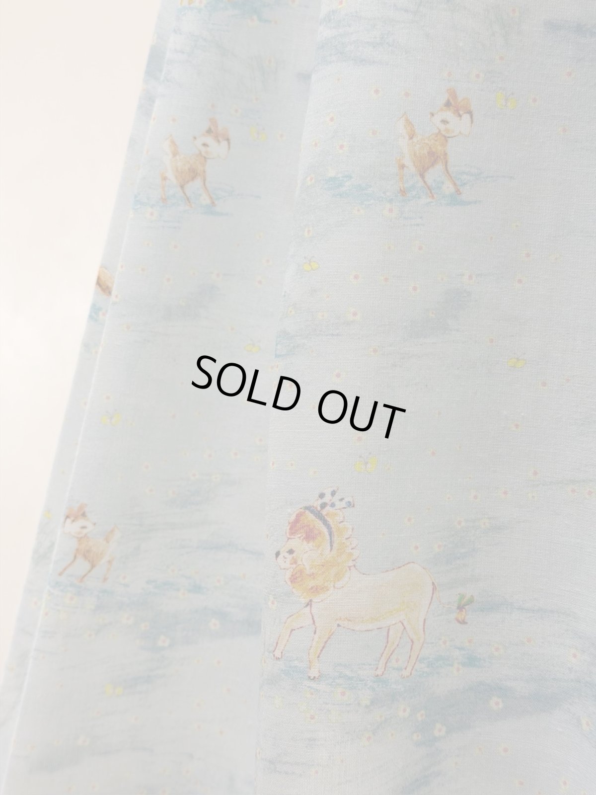 画像4: 【12月中旬〜12月下旬】テキスタイル丈長スカート（M）6160090 (4)