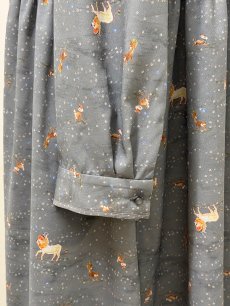 画像4: 【1月中旬〜1月下旬】テキスタイルシックワンピース(デシン)（3L） 6610020 (4)