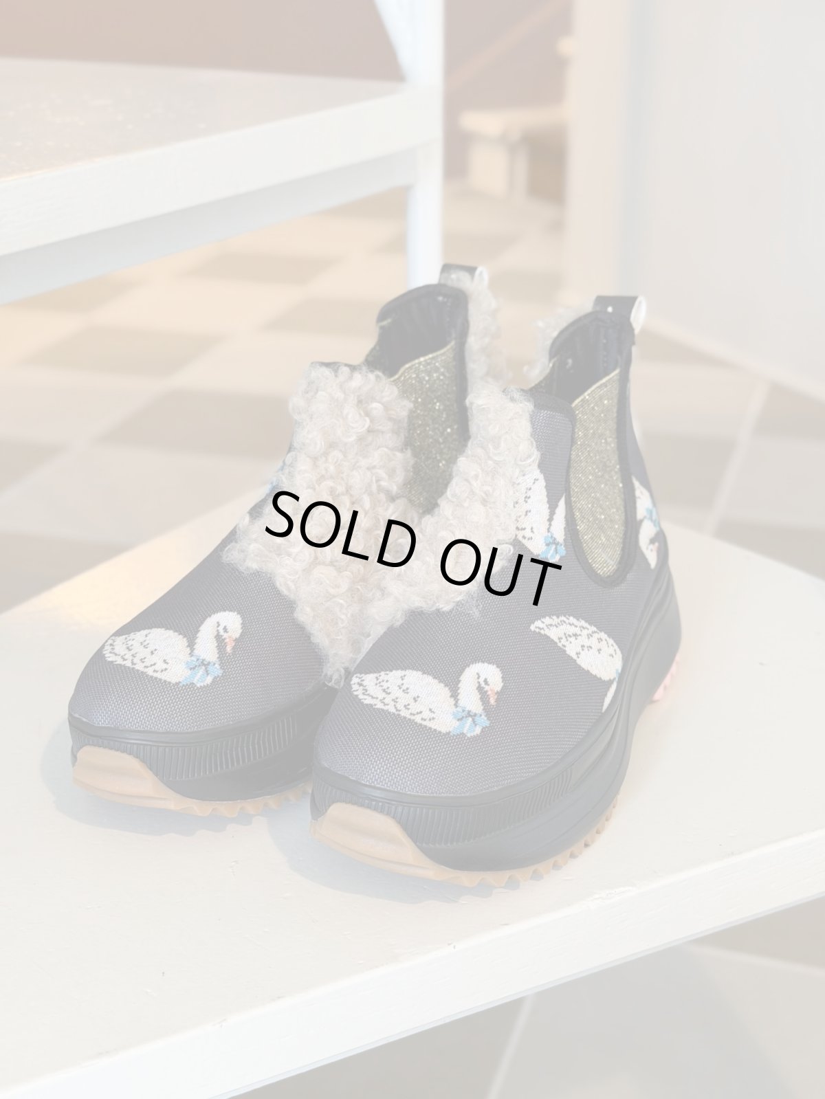 画像1: 【1月下旬〜2月上旬】Swanショートブーツ　6100040 (1)