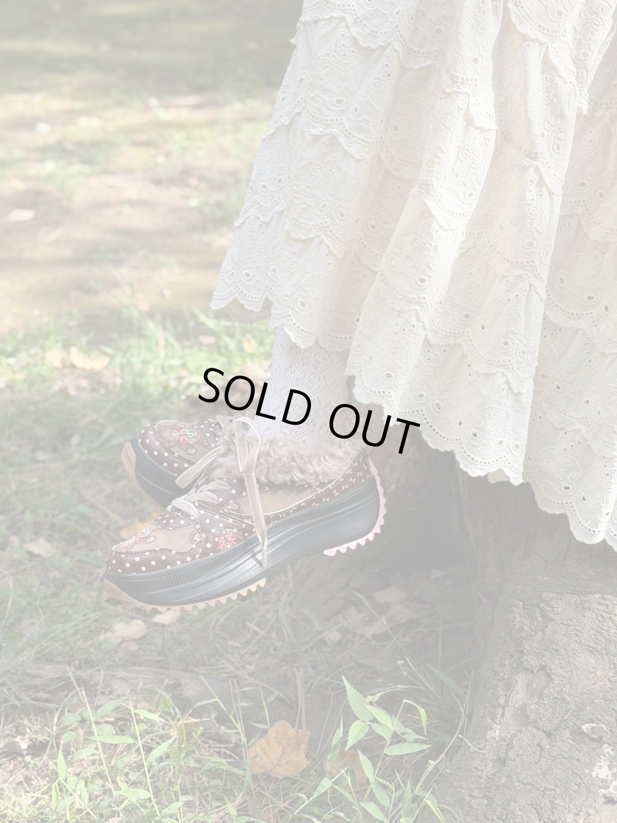 画像9: 【1月下旬〜2月上旬】Teddy mixスニーカー　6100030 (9)