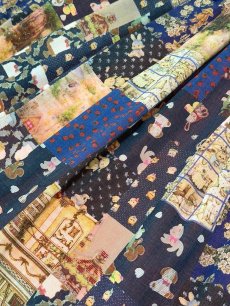 画像10: 【12月中旬〜12月下旬】テキスタイル丈長スカート(M)6160090 (10)