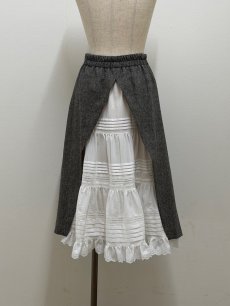 画像3: 【1月中旬〜1月下旬】クレープスカート(3L)6660120 (3)