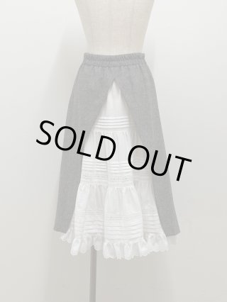 yukiemon（ユキエモン）テキスタイル丈長スカート（M）6160090 | 陽氣