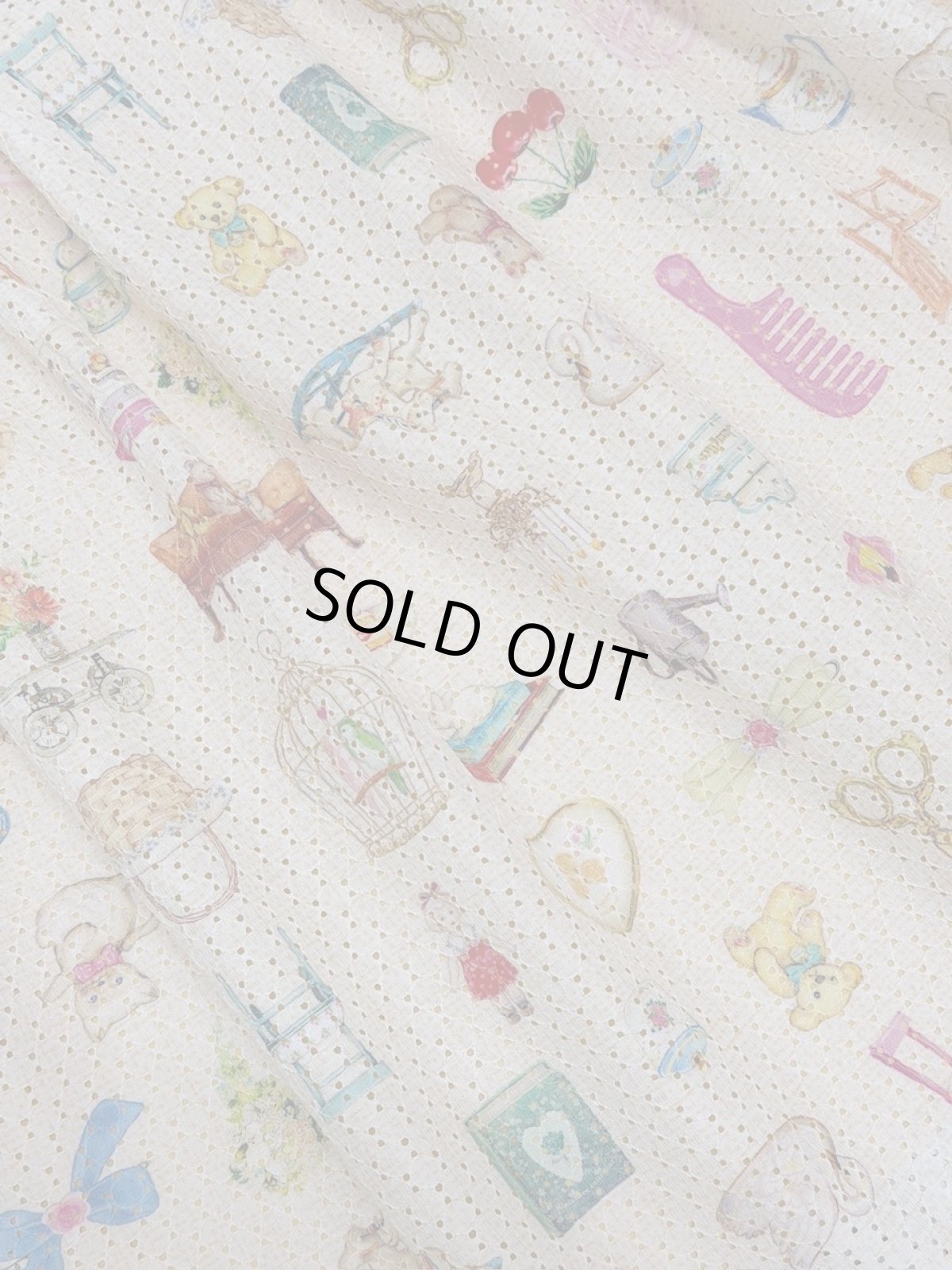 画像8: 【即納】レーシー丈長スッキリスカート（3L）6660070 (8)