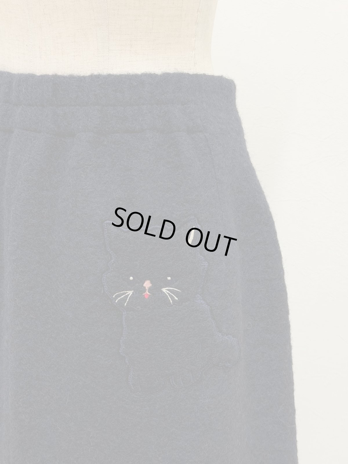 画像2: 【12月下旬〜1月中旬】こねこポケットスカート（3L）6660140 (2)