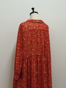 画像13: 【1月中旬〜1月下旬】テキスタイルシックワンピース(ジョーゼット)（M） 6110030 (13)