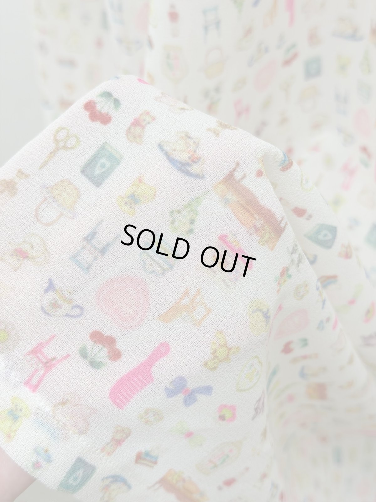 画像8: 【1月中旬〜1月下旬】テキスタイルシックワンピース(ジョーゼット)（M） 6110030 (8)