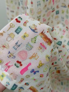 画像8: 【1月中旬〜1月下旬】テキスタイルシックワンピース(ジョーゼット)（M） 6110030 (8)