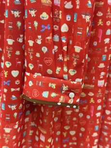 画像12: 【1月中旬〜1月下旬】テキスタイルシックワンピース(ジョーゼット)（M） 6110030 (12)