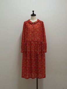 画像9: 【1月中旬〜1月下旬】テキスタイルシックワンピース(ジョーゼット)（M） 6110030 (9)