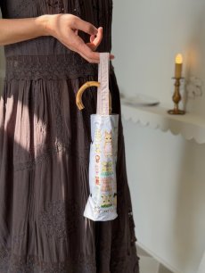 画像8: 【3月上旬〜3月中旬】テキスタイル折りたたみ日傘 6100020 (8)