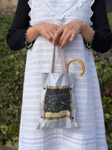 画像6: 【3月上旬〜3月中旬】テキスタイル折りたたみ日傘 6100020 (6)