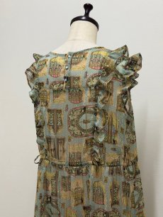 画像5: 【2月上旬〜2月中旬】ステンドグラスワンピース(3L) 6610060 (5)