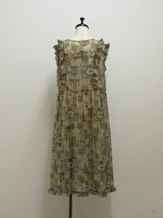 画像6: 【2月上旬〜2月中旬】ステンドグラスワンピース(3L) 6610060 (6)