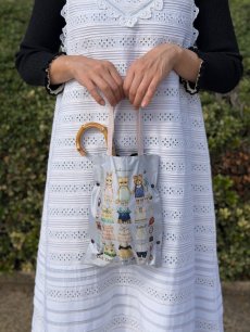 画像7: 【3月上旬〜3月中旬】テキスタイル折りたたみ日傘 6100020 (7)