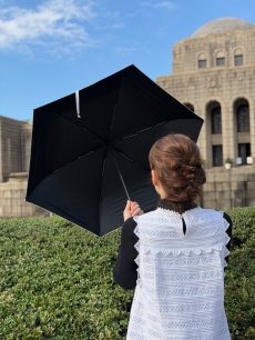 画像18: 【3月上旬〜3月中旬】テキスタイル折りたたみ日傘 6100020 (18)