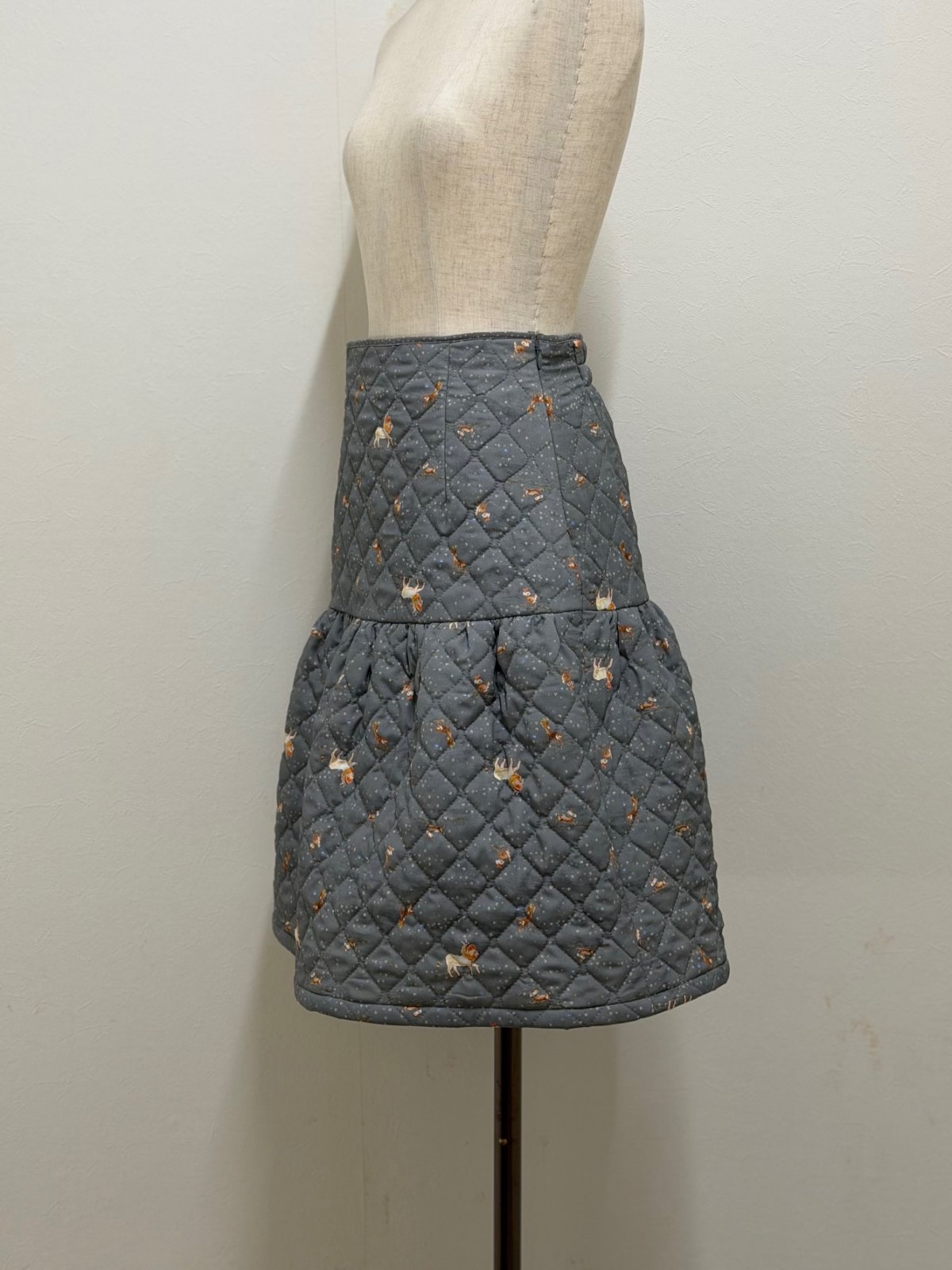 画像2: 【1月中旬〜1月下旬】草原のライオン キルトスカート(M)6160010 (2)