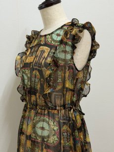 画像4: 【2月上旬〜2月中旬】ステンドグラスワンピース(M) 6110050 (4)