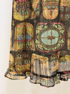 画像10: 【2月上旬〜2月中旬】ステンドグラスワンピース(3L) 6610060 (10)