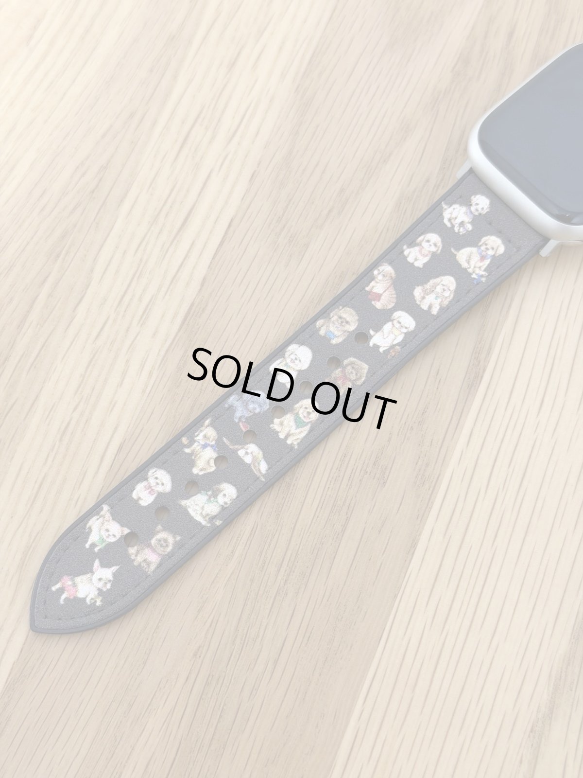 画像6: A・M様　こいぬ図鑑アップルウォッチベルト　6100070 (6)