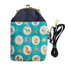 画像1: 【ハンドメイド】yukiemonポシェット　Y-56 (1)