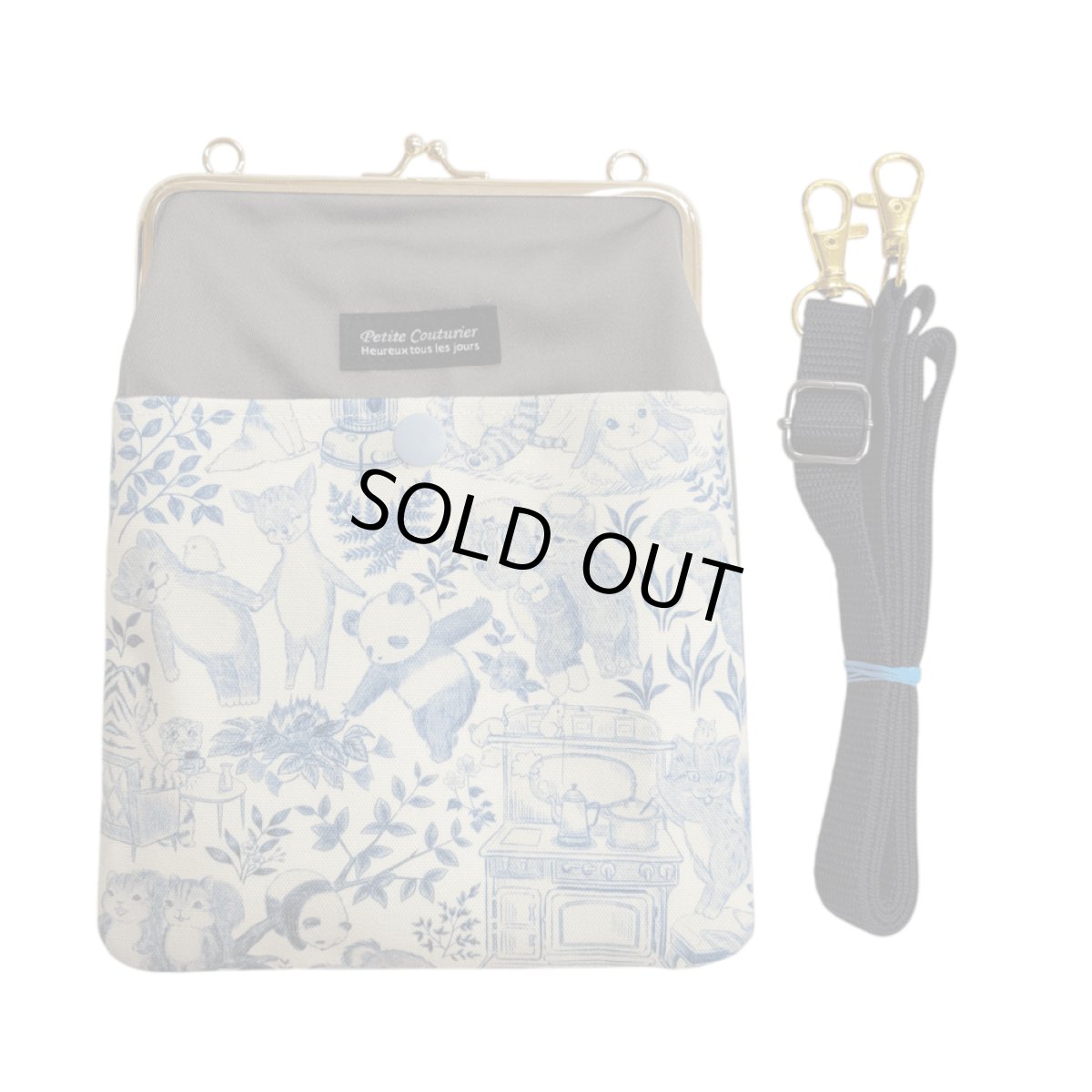 画像1: 【ハンドメイド】yukiemonポシェット　Y-51 (1)