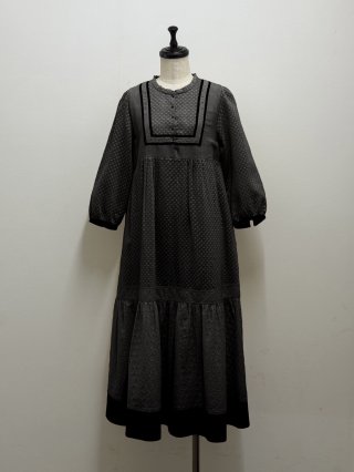 yukiemon（ユキエモン）5分袖テキスタイルワンピース（3L）6610180