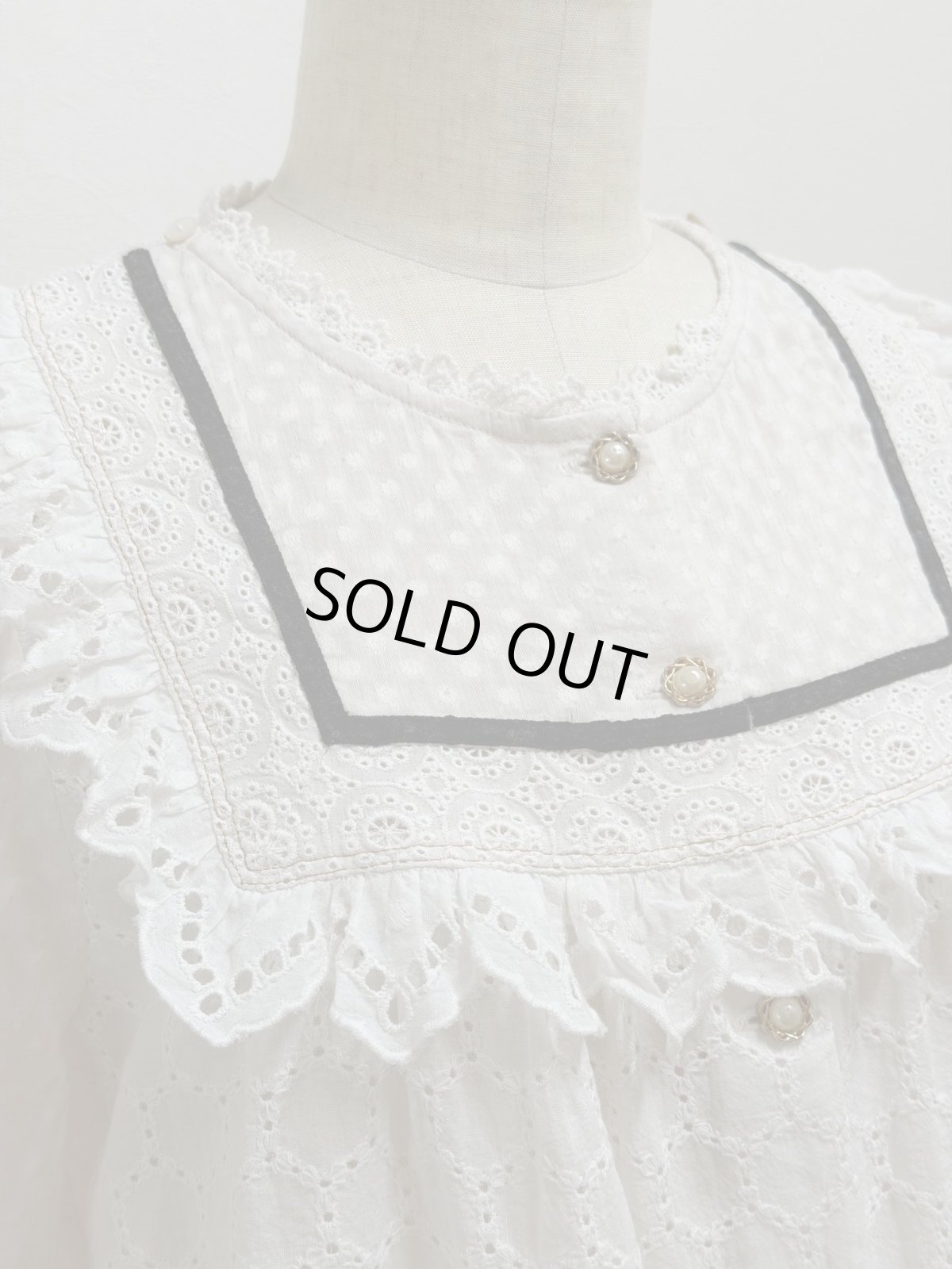 画像6: 【5月中旬〜5月下旬】Honeyブラウス（3L） 6670020　※数量限定 (6)