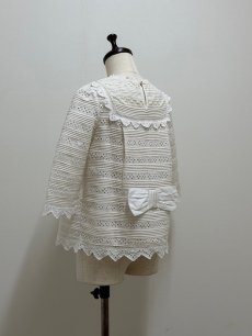 画像2: 【5月中旬〜5月下旬】ミルフィーユブラウス（M） 6170030　※数量限定 (2)