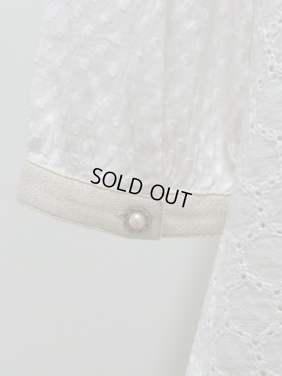 画像4: 【5月中旬〜5月下旬】Honeyブラウス（3L） 6670020　※数量限定 (4)