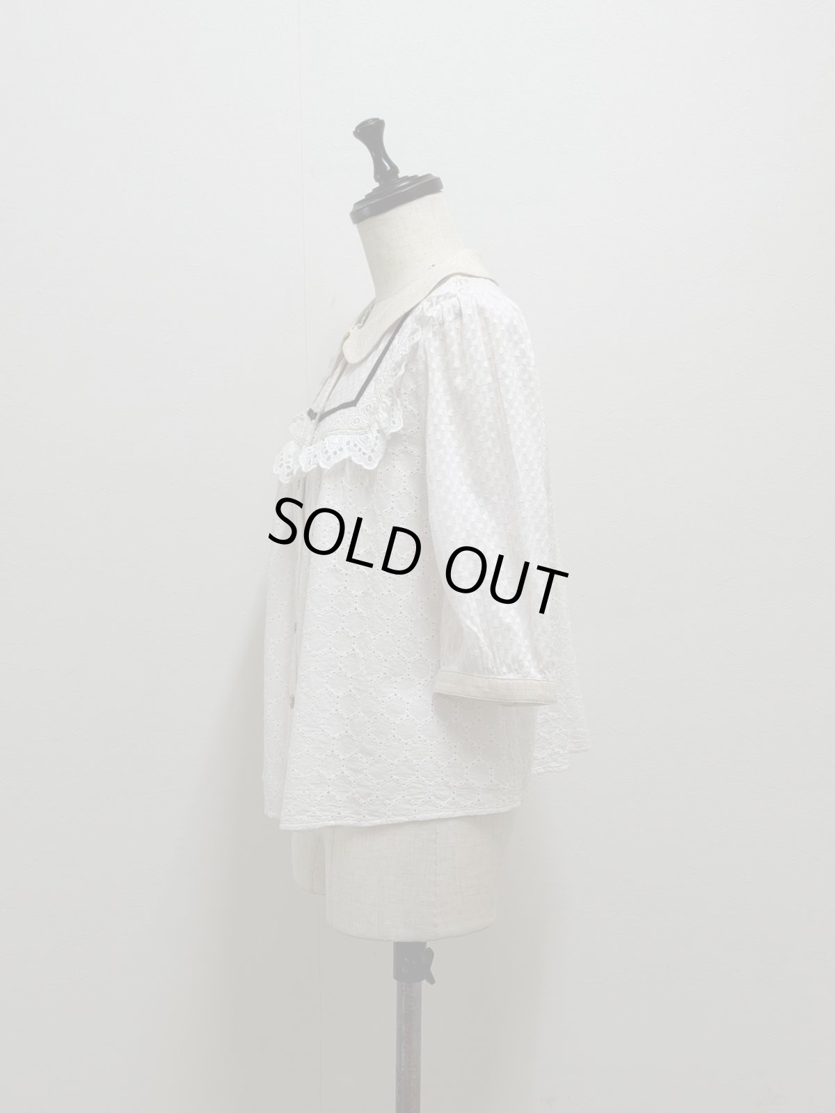 画像3: 【5月中旬〜5月下旬】Honeyブラウス（3L） 6670020　※数量限定 (3)