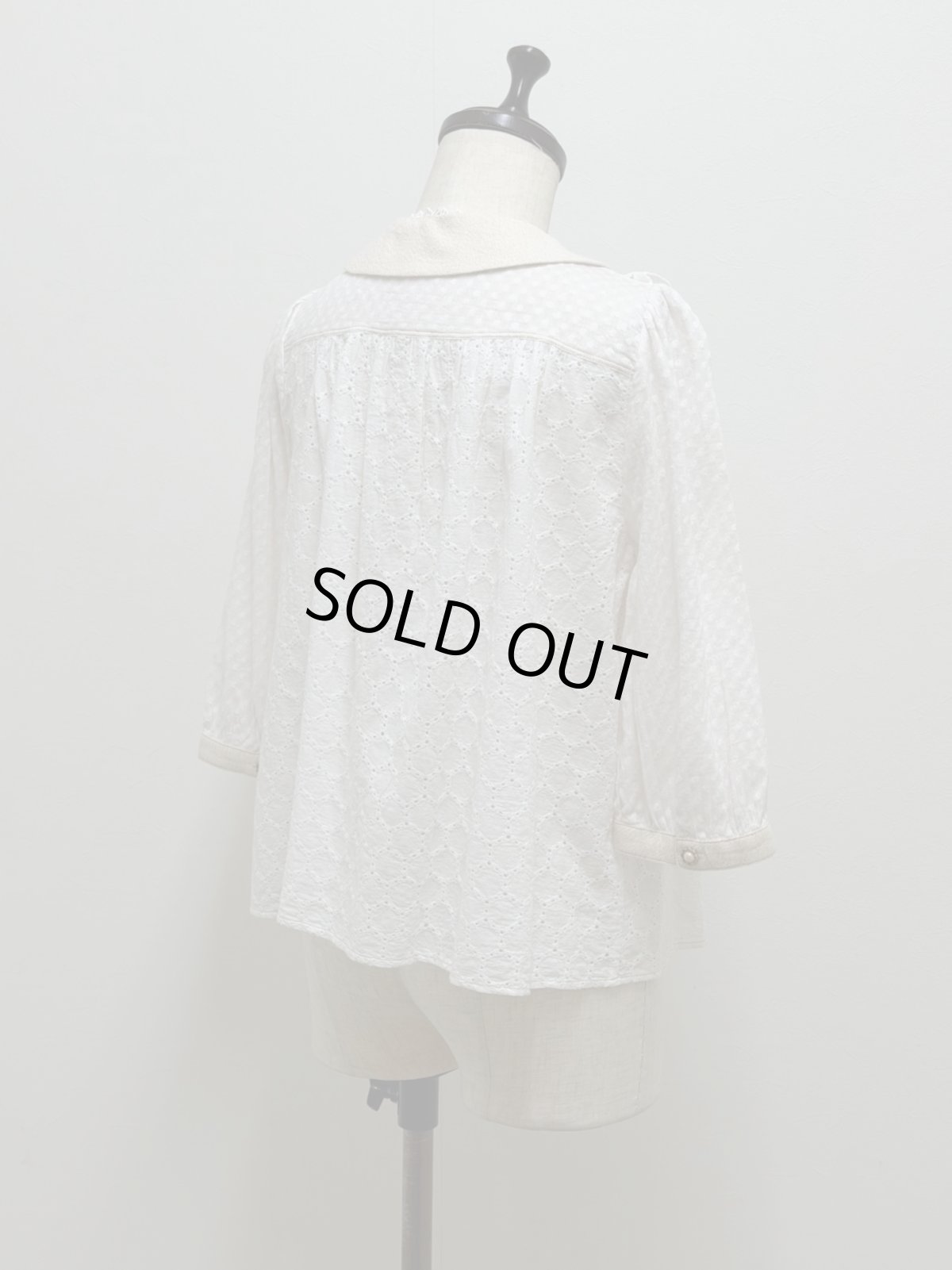 画像5: 【5月中旬〜5月下旬】Honeyブラウス（3L） 6670020　※数量限定 (5)