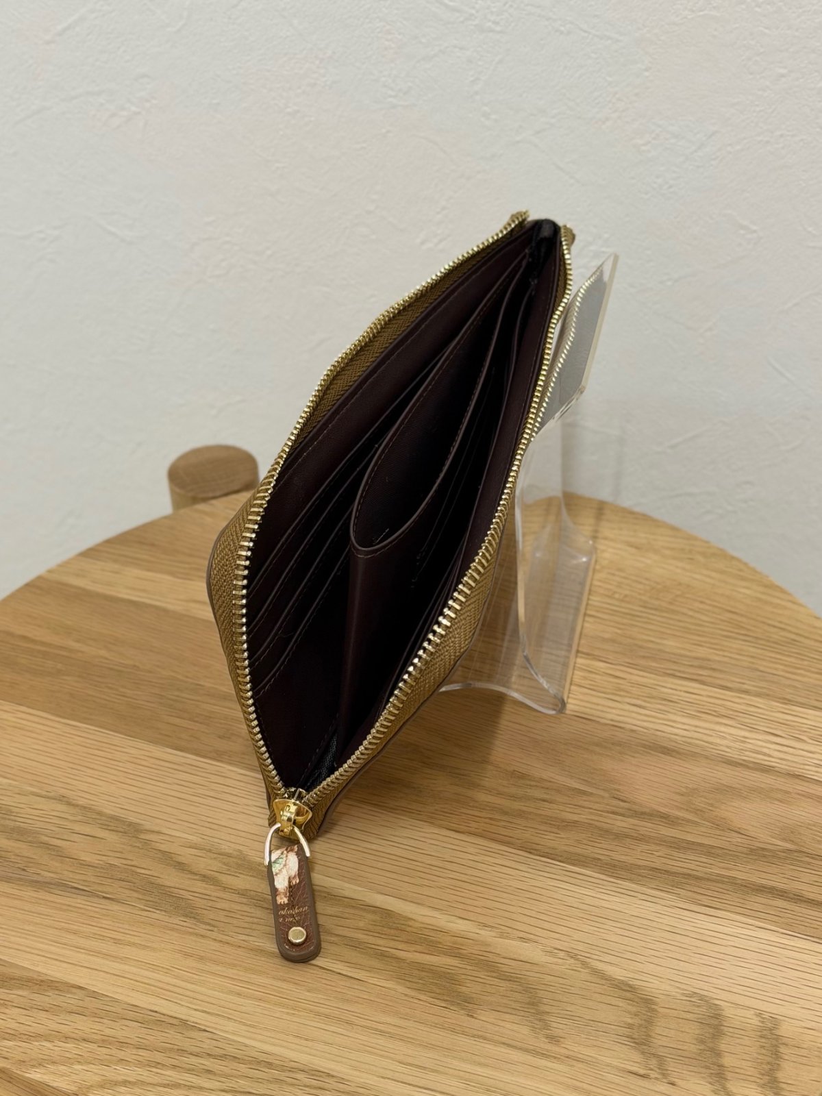 画像11: 【4月中旬〜4月下旬】テキスタイルぺたんこ長財布　6100180 (11)