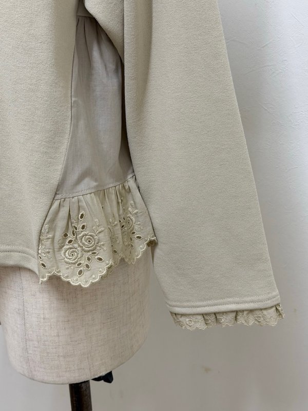 yukiemon（ユキエモン）レーシースエットプルオーバー（M）6180090